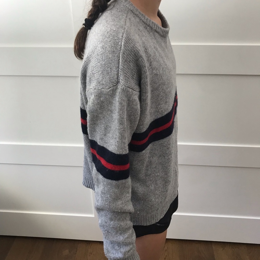 gray brandy sweater - Picture 3 of 4